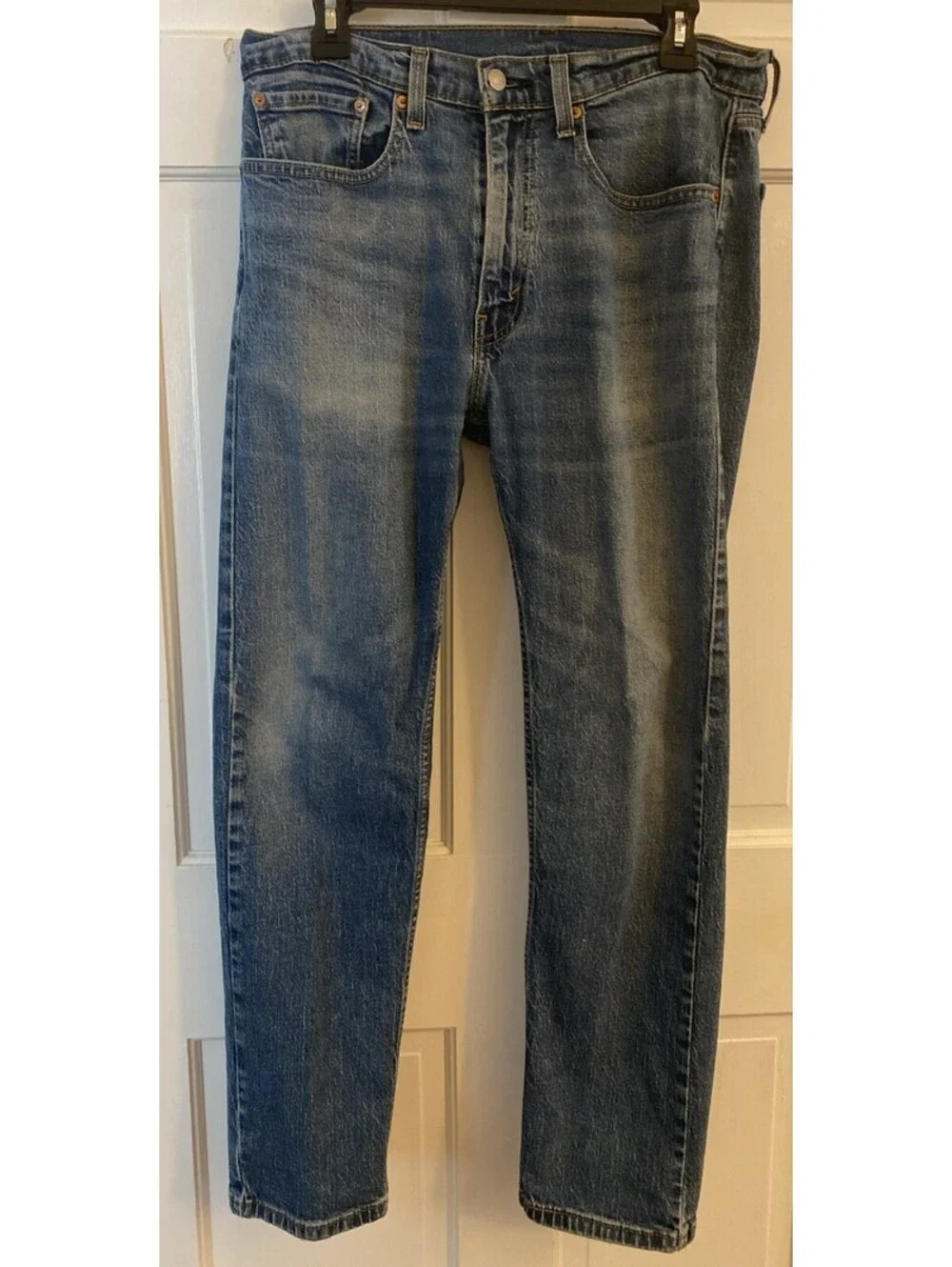 Levis Jeans Mens 505 Casual Medium Wash Classic Everyday Straight Work 34X30